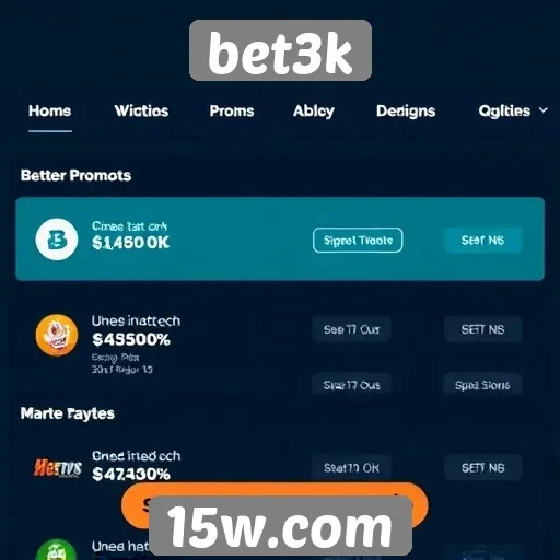 Análise das promoções disponíveis no site bet3k